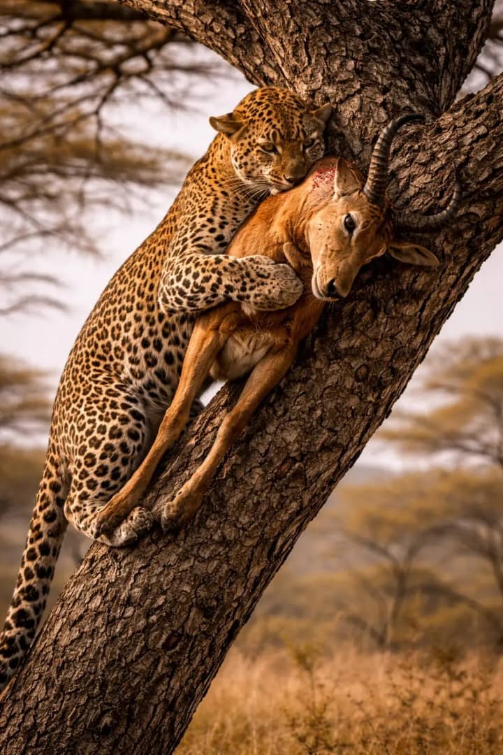 Hippos in the Zambezi River